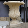 Western Style stone urn marble flowerpot